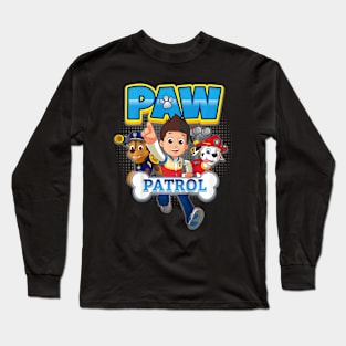 Action Baby And My Pet Long Sleeve T-Shirt